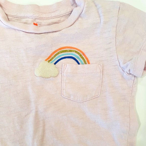 Crewcuts 4-5T Rainbow Short Sleeve Tee - Picture 4 of 4